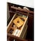 James Martin Vanities Brittany 30in Single Vanity, Burnished Mahogany w/ 3 CM Carrara Marble Top 650-V30-BNM-3CAR - alternate 3